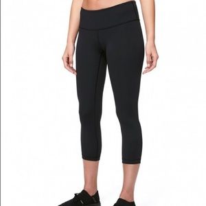 Lululemon Wunder Under Crop Leggings
